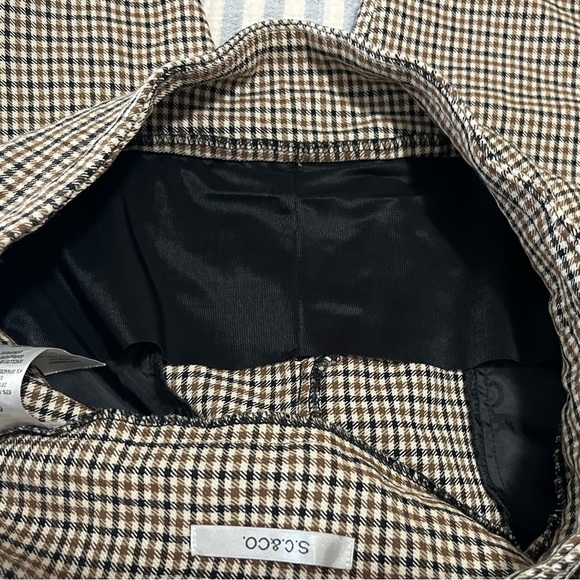 Sc & CO ~ WORK, CASUAL, DRESS Checked Pants.  Size 10. VGUC. - Picture 8 of 10